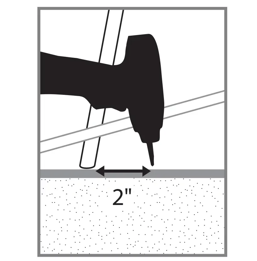 Drilling Anchor Holes